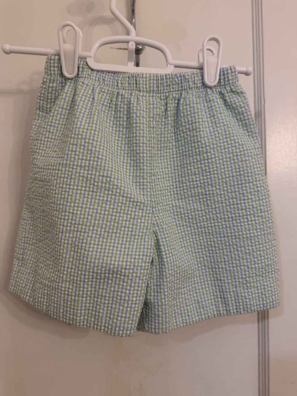The Bailey Boys gingham/seersucker shorts